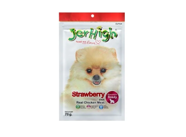 Jerhigh Strawberry Strawberry Dog Treat