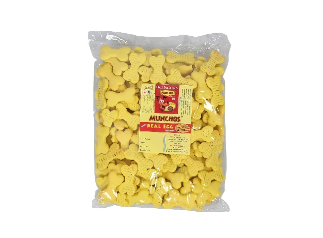 Munchos Egg Adult Dog Biscuit-1kg Egg Dog Treat