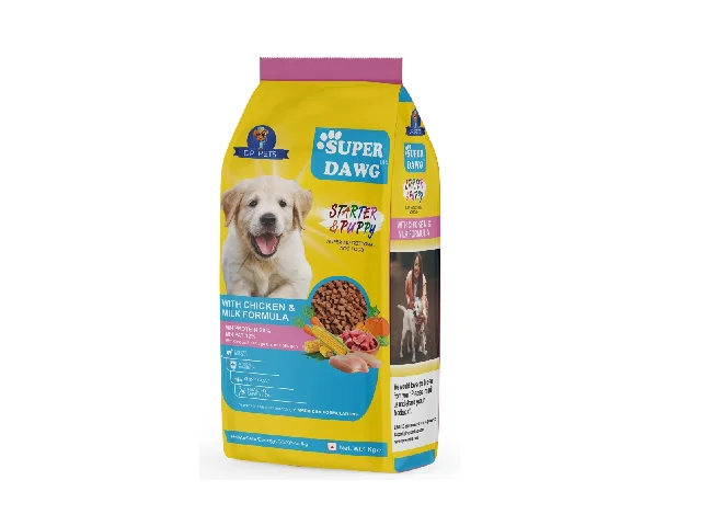 Dr.pets Dog Dry Food Puppy Chicken & Milk – 1 kg Chicken 1 kg Dry New Born, Young Dog Food