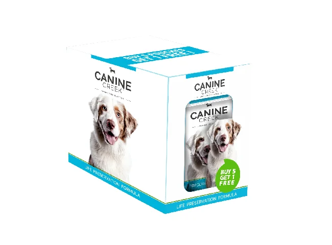 Canine Creek Chunks Chicken 0.9 kg (6x0.15 kg) Wet Adult Dog Food