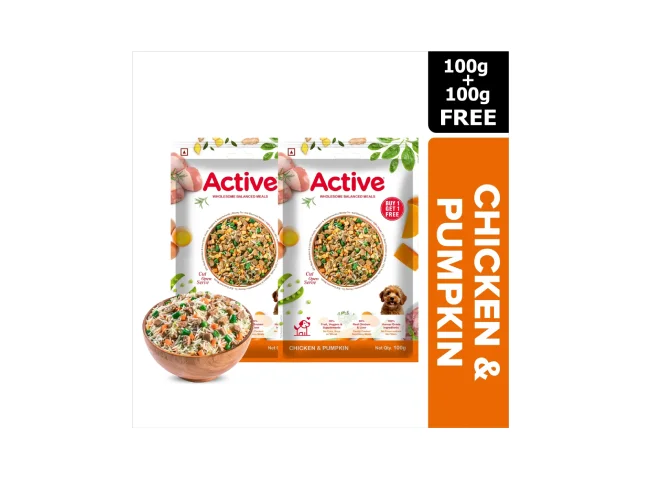 Active Wholesome Balanced Meals Chicken 0.2 kg Wet Adult Dog Food
