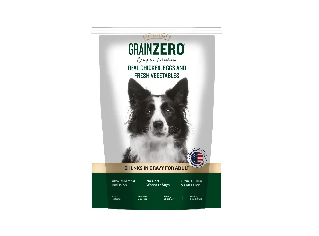 Grain Zero Chunks Gravy in Chicken 0.07 kg Wet Adult Dog Food