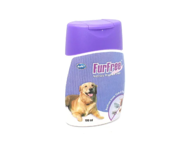 Furfree 100 ml Flea and Tick Natural Dog Shampoo (100 ml)