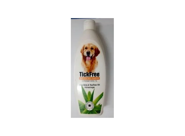 PETSHINE Flea and Tick ALEOVERA Dog Shampoo (500 ml)