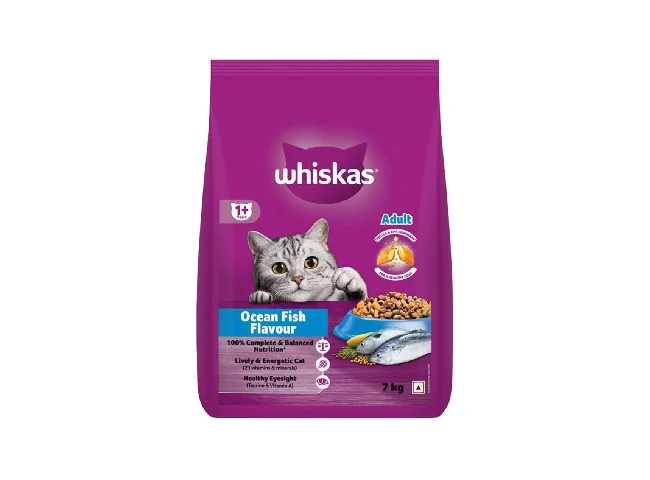 Whiskas (1+ Years) Fish 3 kg Dry Adult Cat Food