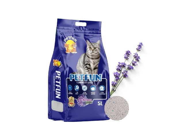 Cat Litter Sand high Absorption Odor Control & Easy Clumping Low Dust Pet Litter Tray Refill