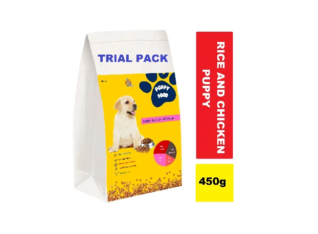 VJOY Puppy Chicken and Rice Dog Food Chicken 0.5 kg Dry Young, Adult, Senior Dog Food