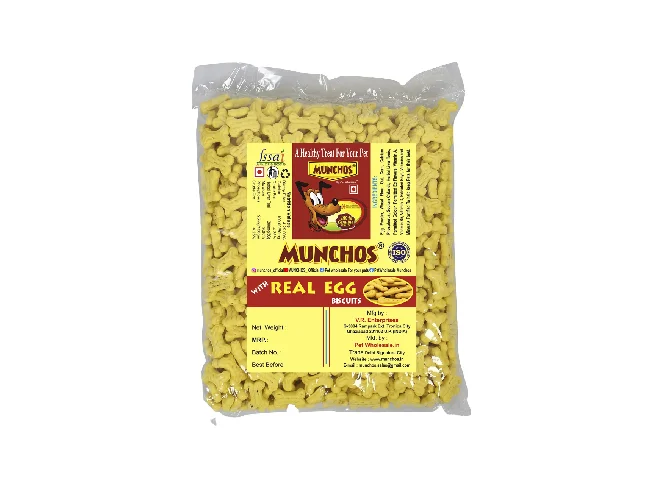 Egg Puppy Dog Biscuit - 1kg Egg Dog Treat (1000 g)