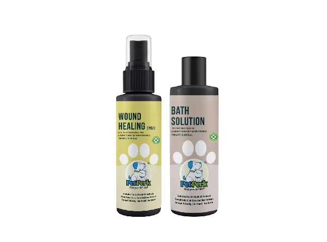 PET PERK Wound Skin Care Kit for Dog Pet First Aid Kit