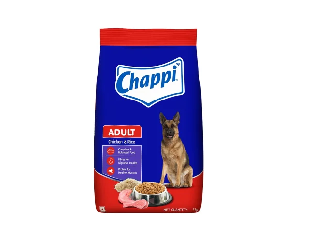 Chappi Complete and Balanced Chicken, Rice 2.8 kg Dry Adult Dog Food